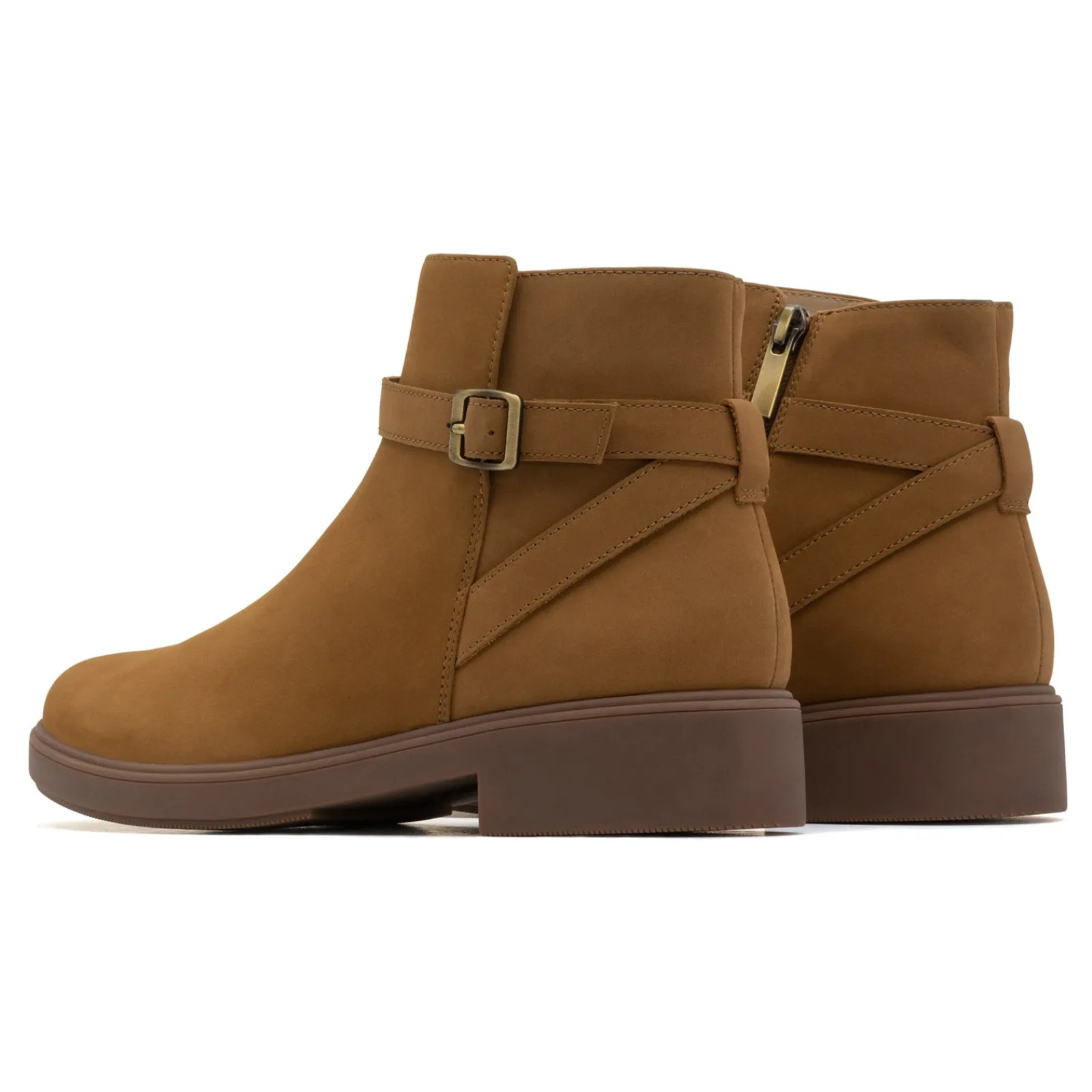 Discount Compass Buckle Women Boots