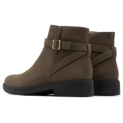 Outlet Compass Buckle Metatarsal Women Boots