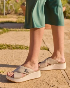 Outlet Solstice Cross Slide Women Adjustable Strap|Walking Shoes