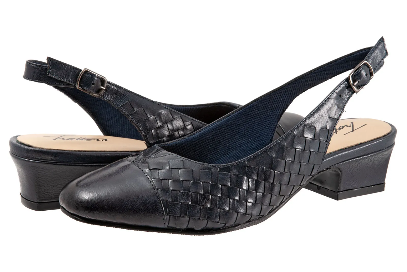 New Dea Woven Women Dress Shoes|Adjustable Strap