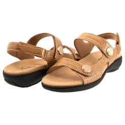Discount Romi Croco Women Adjustable Strap|Sandals
